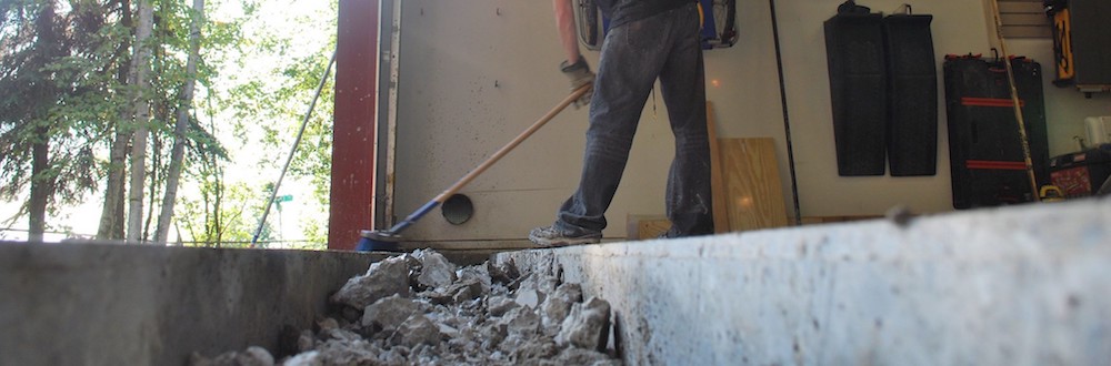 garage-floor-drain-installation